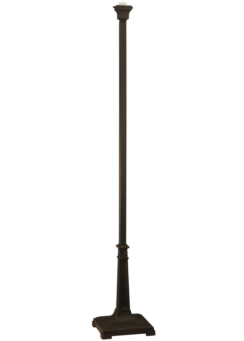 Meyda Tiffany - 128907 - One Light Torchiere - Mission - Mahogany Bronze