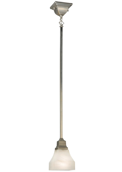 Meyda Tiffany - 129072 - One Light Mini Pendant - Bungalow - Brushed Nickel