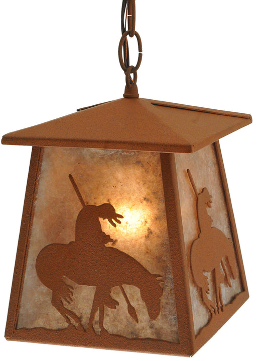 Meyda Tiffany - 129681 - One Light Pendant - Trail`S End - Red Rust,Custom