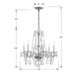 Six Light Chandelier-Mid. Chandeliers-Crystorama-Lighting Design Store