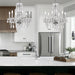 Six Light Chandelier-Mid. Chandeliers-Crystorama-Lighting Design Store