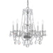 Crystorama - 5086-CH-CL-S - Six Light Chandelier - Traditional Crystal - Polished Chrome