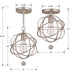 Solaris Pendant-Flush Mounts-Crystorama-Lighting Design Store