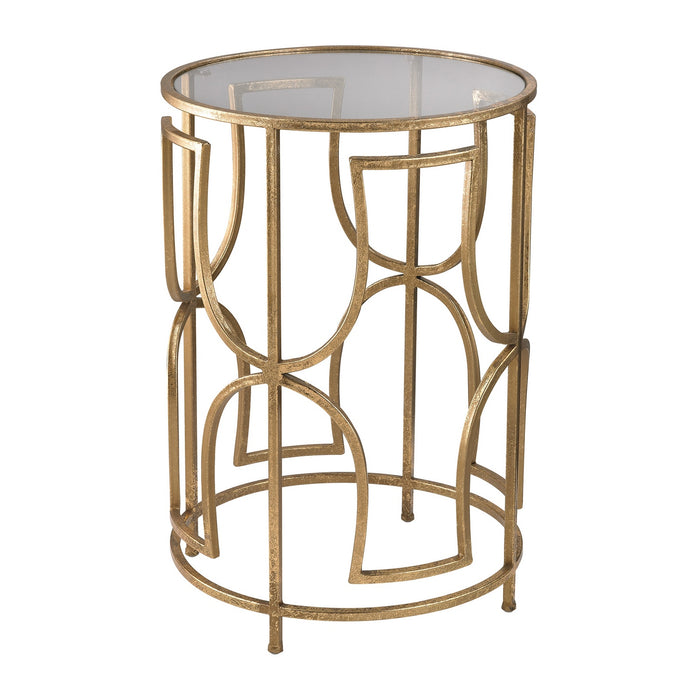 Elk Home - 138-188 - Accent Table - Modern Forms - Gold