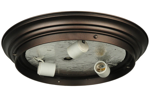 Meyda Tiffany - 130632 - Three Light Flushmount - Cilindro - Mahogany Bronze