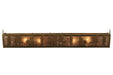 Meyda Tiffany - 130857 - Four Light Vanity - Tall Pines - Antique Copper