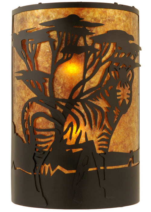 Meyda Tiffany - 130872 - Two Light Wall Sconce - Zebra - Custom