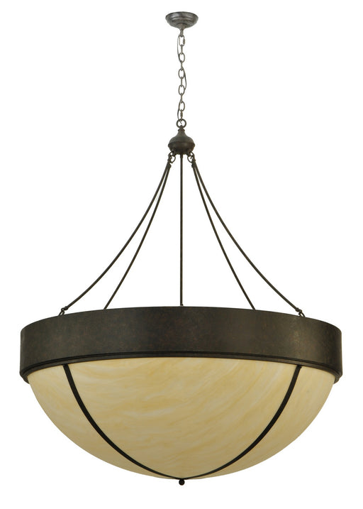 Meyda Tiffany - 133384 - Ten Light Inverted Pendant - Talia - Custom