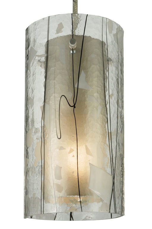 Meyda Tiffany - 133572 - One Light Mini Pendant - Cilindro - Nickel