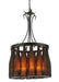 Meyda Tiffany - 133651 - Five Light Chandelier - Tuscan Vineyard - Craftsman Brown