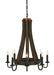 Meyda Tiffany - 133684 - Eight Light Chandelier - Barrel Stave - Rust,Custom