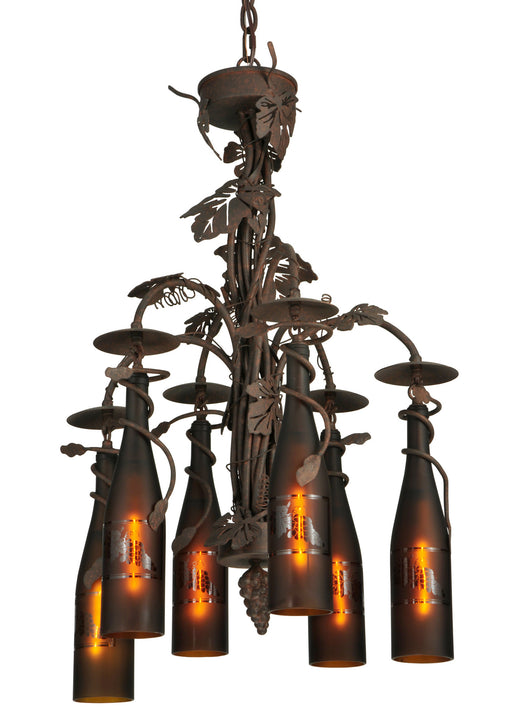 Meyda Tiffany - 134136 - Six Light Chandelier - Tuscan Vineyard - Custom