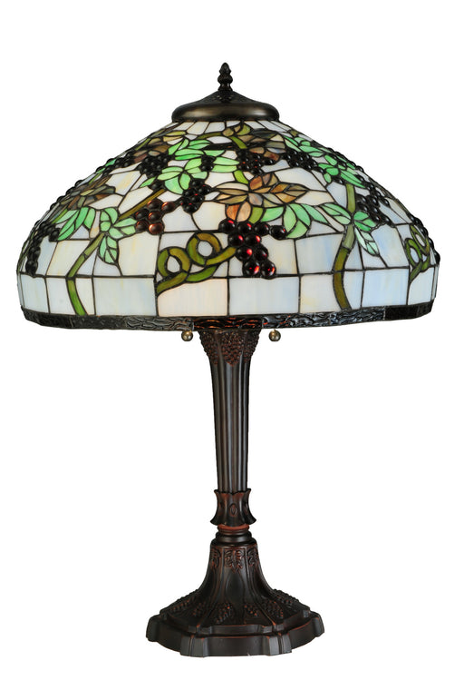 Meyda Tiffany - 134538 - Two Light Table Lamp - Veneto - Nickel
