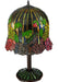 Meyda Tiffany - 134540 - Two Light Table Lamp - Tiffany Honey Locust - Green Coral Variegated Blue Mahogany Bronze