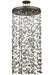 Meyda Tiffany - 134925 - Six Light Pendant - Ginkgo Leaf - Custom