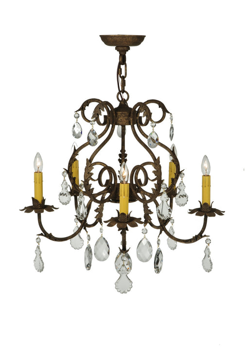 Meyda Tiffany - 135403 - Five Light Chandelier - Chantilly - Custom