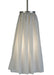 Meyda Tiffany - 135904 - One Light Pendant - Drapery - Polished Nickel