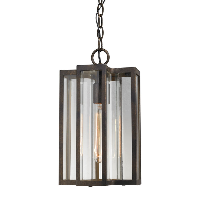 Elk Lighting - 45147/1 - One Light Outdoor Hanging Lantern - Bianca - Hazelnut Bronze
