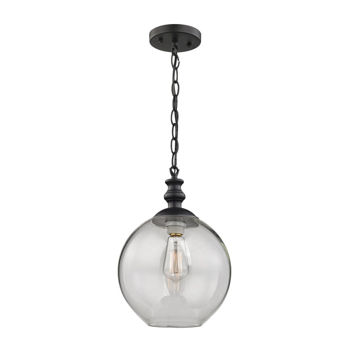 Elk Lighting - 46222/1 - One Light Mini Pendant - Bergen - Matte Black