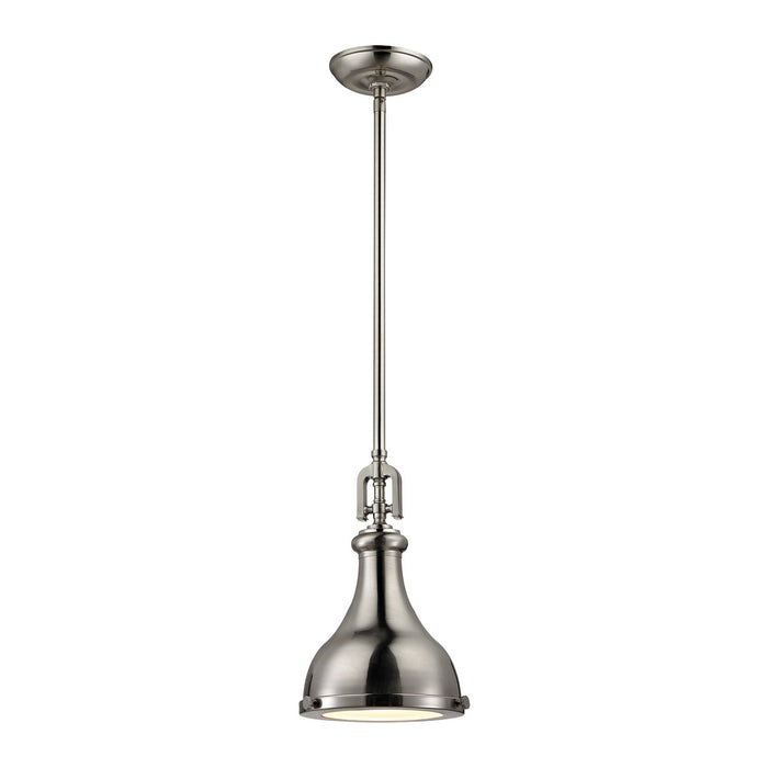 Elk Lighting - 57050/1 - One Light Mini Pendant - Rutherford - Brushed Nickel