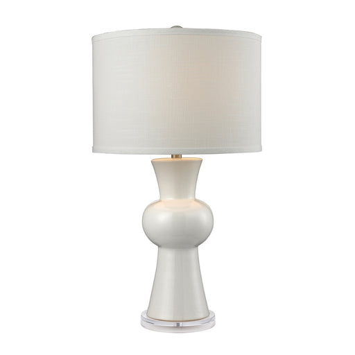 Elk Home - D2618 - One Light Table Lamp - White Ceramic - Gloss White
