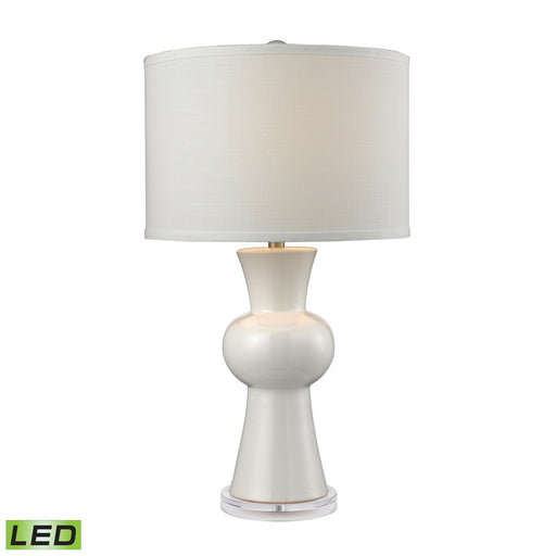 Elk Home - D2618-LED - LED Table Lamp - White Ceramic - Gloss White