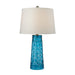Elk Home - D2619 - One Light Table Lamp - Hammered Glass - Blue