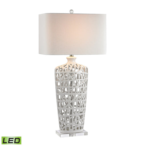 Elk Home - D2637-LED - LED Table Lamp - Dimond - Crystal, Gloss White, Gloss White