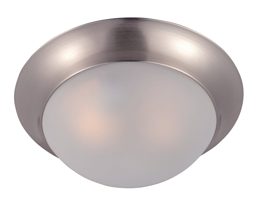 Maxim - 5850FTSN - One Light Flush Mount - Essentials - 585x - Satin Nickel