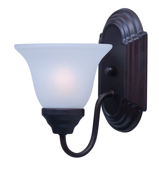 Maxim - 8011FTOI - One Light Wall Sconce - Essentials - 801x - Oil Rubbed Bronze