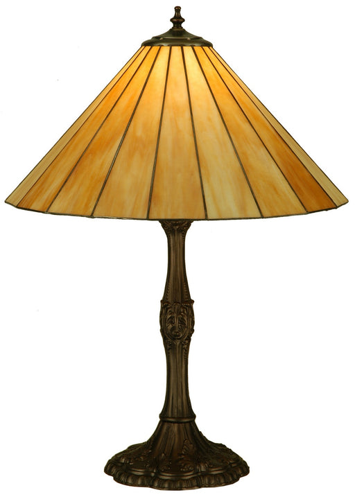 Meyda Tiffany - 137667 - One Light Table Lamp - Duncan - Antique Copper