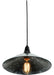 Meyda Tiffany - 137830 - One Light Pendant - Galatia - Seeded Mercury Black Powdercoat