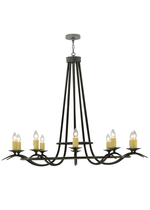 Meyda Tiffany - 137894 - Ten Light Chandelier - Octavia - Timeless Bronze