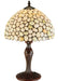 Meyda Tiffany - 138124 - One Light Table Base - Agata - Mahogany Bronze