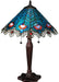 Meyda Tiffany - 138775 - Two Light Table Lamp - Peacock Feather - Timeless Bronze