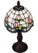 Meyda Tiffany - 139081 - One Light Mini Lamp - Roseborder - Craftsman Brown