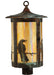 Meyda Tiffany - 139412 - One Light Post Mount - Fulton - Vintage Copper
