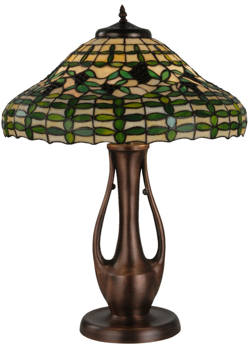 Meyda Tiffany - 139418 - Two Light Table Lamp - Guirnalda - Mahogany Bronze