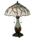 Meyda Tiffany - 139604 - Two Light Table Lamp - Videira Florale - Mahogany Bronze