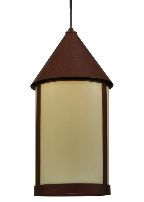 Meyda Tiffany - 140199 - One Light Pendant - Julian - Rust,Custom