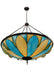 Meyda Tiffany - 140460 - Three Light Inverted Pendant - Cowette - Mahogany Bronze