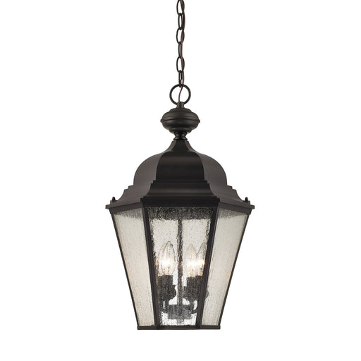 Thomas Lighting - 8903EH/75 - Four Light Hanging Lantern - Cotswold - Oil Rubbed Bronze