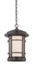 Designers Fountain - LED22434-BNB - LED Hanging Lantern - Barrister - Burnished Bronze