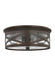 Generation Lighting - 7821402-71 - Two Light Outdoor Flush Mount - Lakeview - Antique Bronze