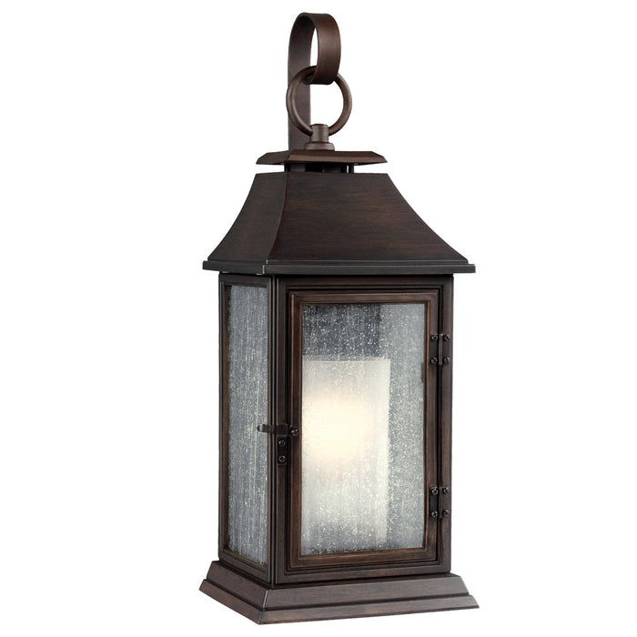 Generation Lighting - OL10602HTCP - One Light Outdoor Wall Lantern - Shepherd - Heritage Copper