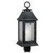 Generation Lighting - OL10608DWZ - One Light Outdoor Post Lantern - Shepherd - Dark Weathered Zinc
