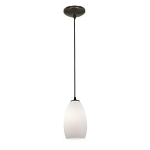 Access - 28012-1C-ORB/OPL - One Light Pendant - Champagne - Oil Rubbed Bronze