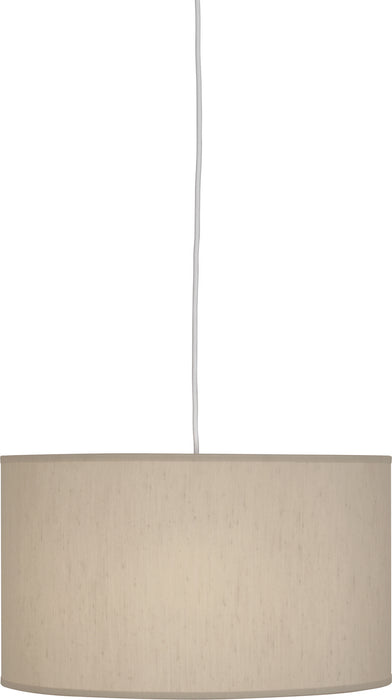 Robert Abbey - B168 - One Light Pendant - Elena - Painted White