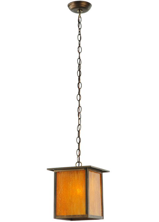 Meyda Tiffany - 142032 - One Light Pendant - Roylance - Polished Brass