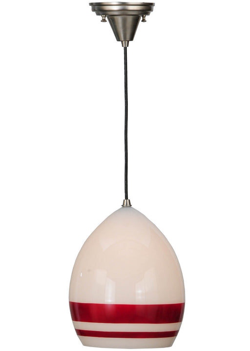 Meyda Tiffany - 142282 - One Light Pendant - Magellan - Nickel